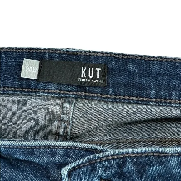 Kut From the Kloth Size 20W Fab AbSkinny Diana Dark Denim Jeans Comfort Coverage - Picture 7 of 8